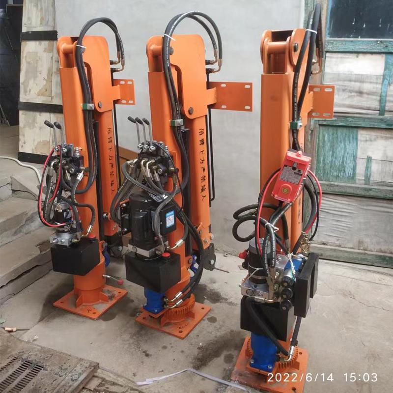 浈江区重汽蓝牌随车吊 3.2吨 国六动力强 液压驱动 农用自卸起重机